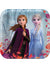Image Of Frozen 2 Pack of 8 Large 23cm Square Paper Plates