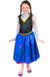 Disney Dress Up Frozen Girl's Princess Anna Costume - Front View