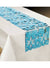 Image Of Frozen 2 Blue Foil Snowflake Table Runner