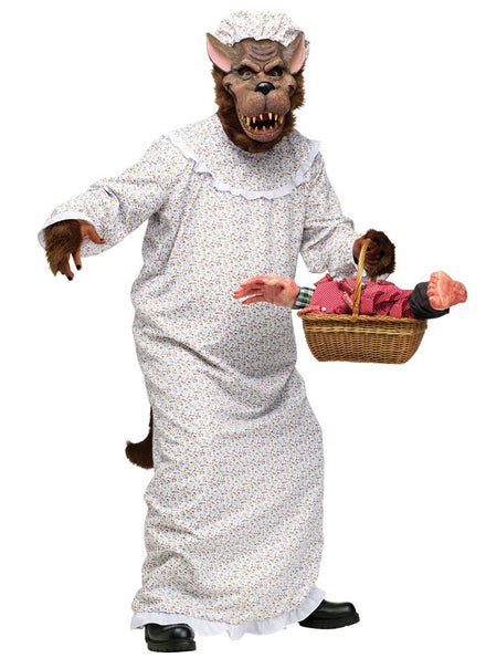 Fairytale Big Bad Wolf Mens Funny Costume