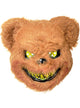 Image of Furry Brown Evil Teddy Bear Halloween Costume Mask