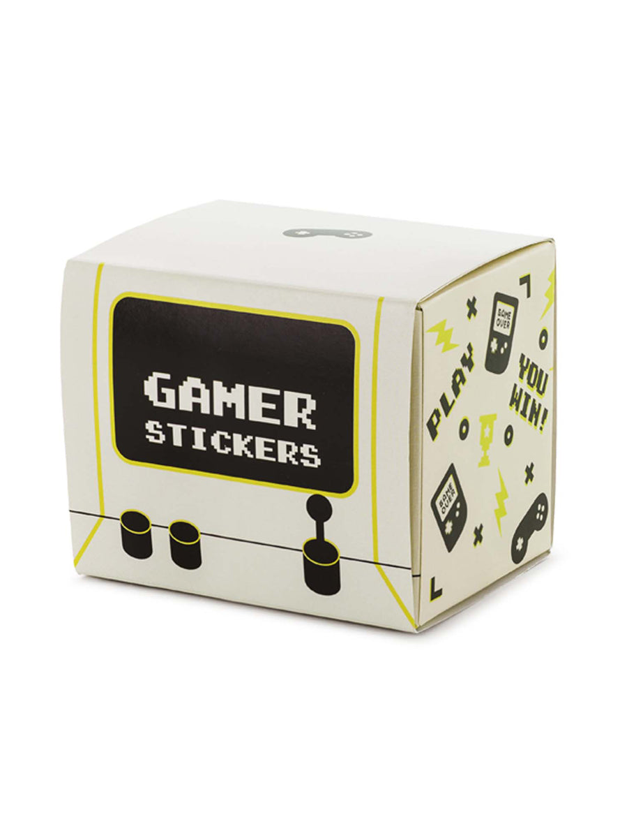 Gamer Party 36 Piece Mixed Stickers - Main Image