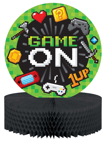 Gaming Party Green 16 Pack Beverage Napkins – Main Image