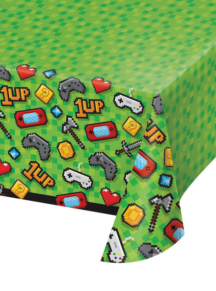 Gaming Party Green and Black Honeycomb Centrepiece – Main Image
