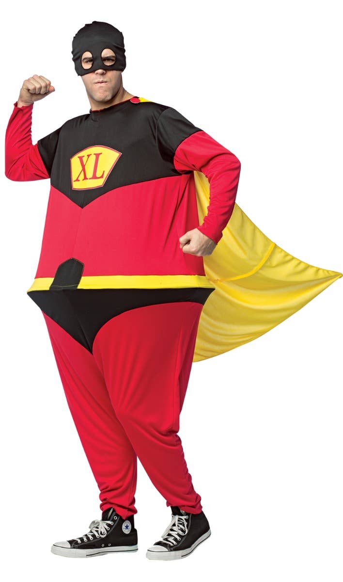Funny Superhero Hoopster Costume Mens Novelty Superhero Costume — free download