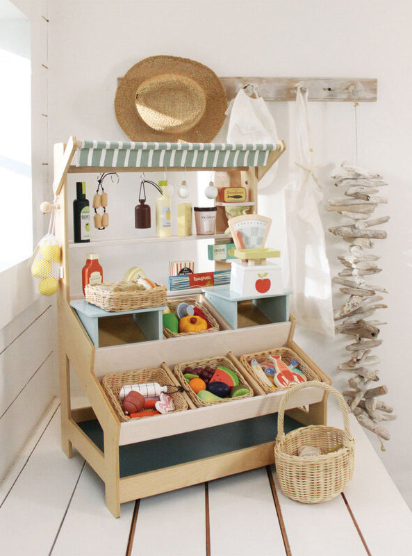 General Store Childrens Wooden Toy Set - Lifestyle Image 3