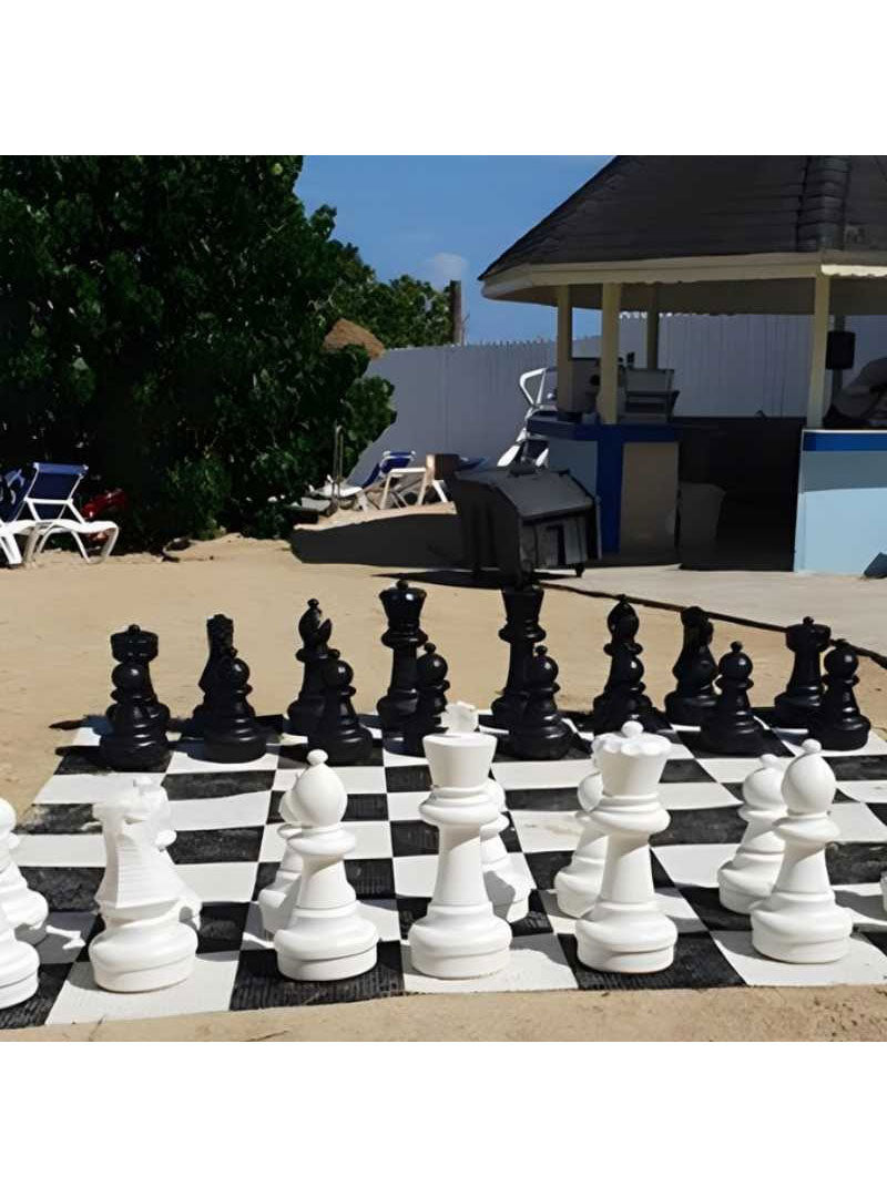 Giant Outdoor Chess 3m Plastic Party Game - Lifestyle Image 2
