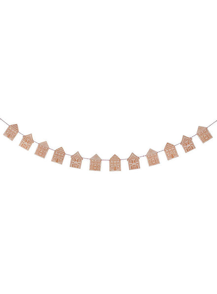 Christmas Garland Gingerbread House Decoration – Main Image