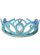 Image of Glittery Blue Disney Princess Cinderella Girl's Costume Tiara - Main Image