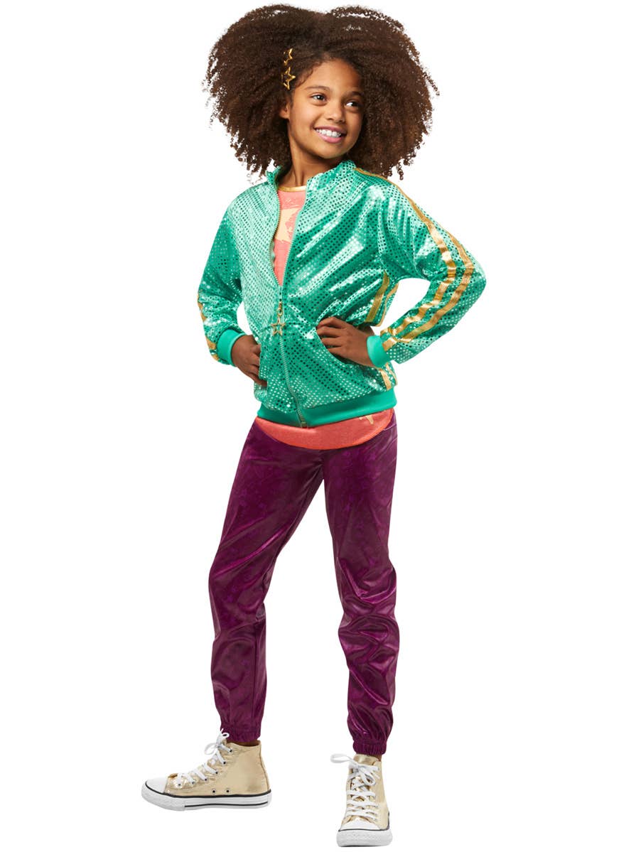 Image of Netflix Karma's World Girl's Fancy Dress Costume - Front View