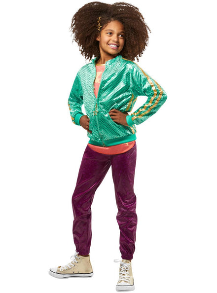 Image of Netflix Karma's World Girl's Fancy Dress Costume - Front View