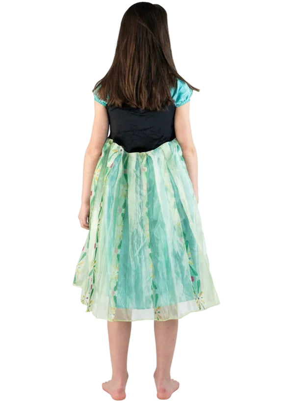 Girls Freezing Princess Fairytale Costume Back Image