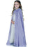 Image of Luscious Lavender Purple Velvet Girls Costume Cape