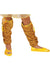 Image of Disney Princess Belle Metallic Gold Leg Warmers - Main Image