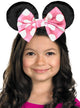 Image of Reversible Polka Dot Girl's Minnie Mouse Ears Headband - Main Image