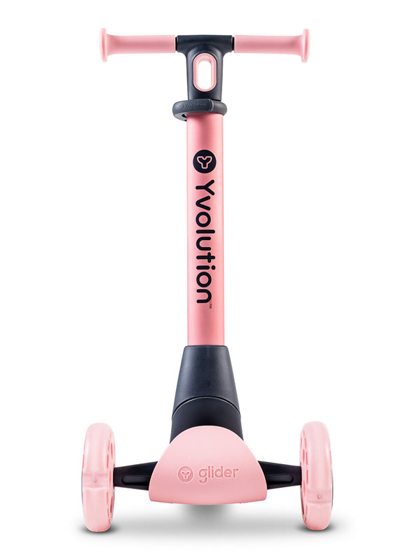 Glider Nua Pink 3 Wheeler Scooter - Back Image