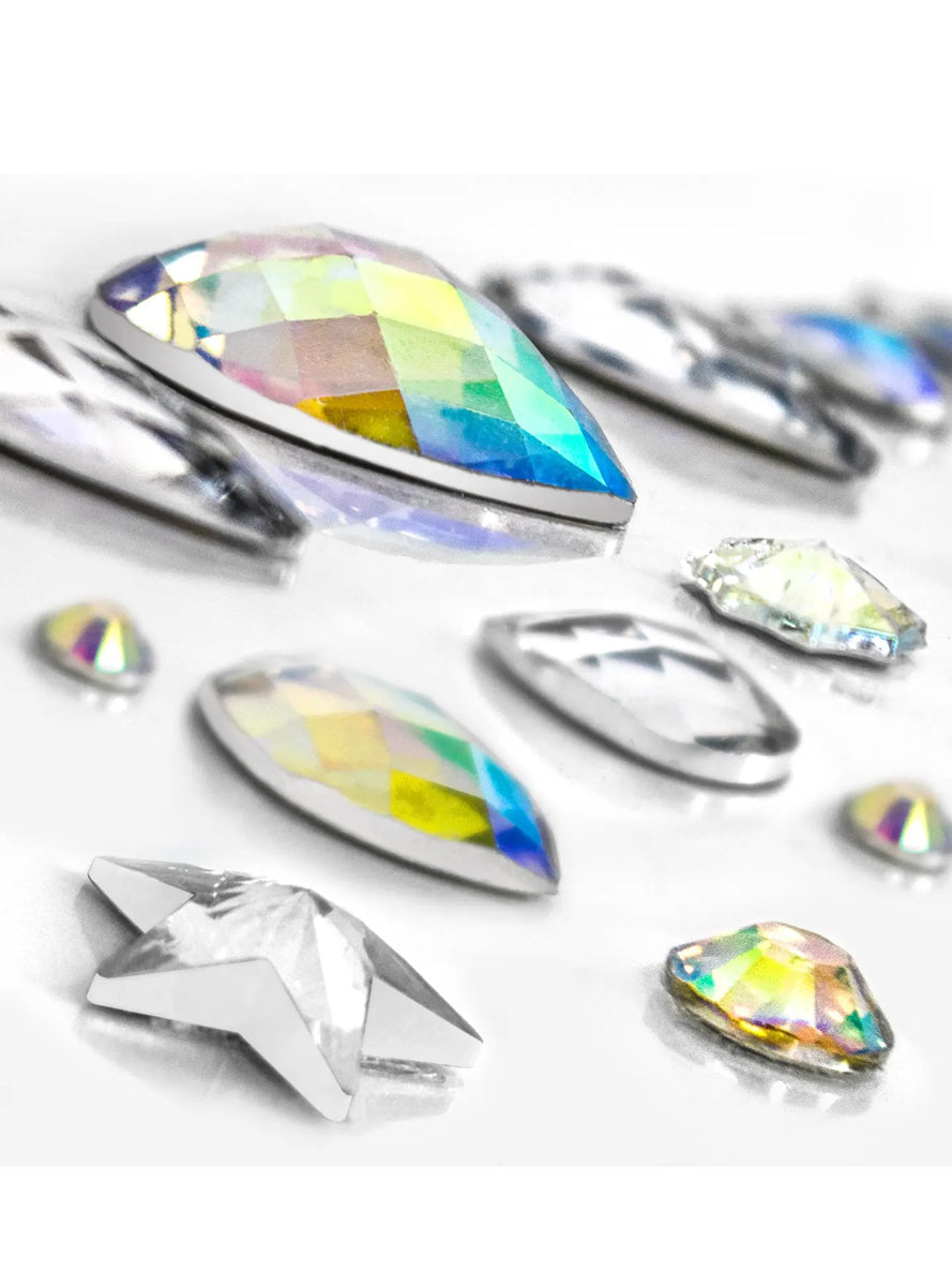 Glitter Me Up Mix and Match Silver Face Gems - Close Image