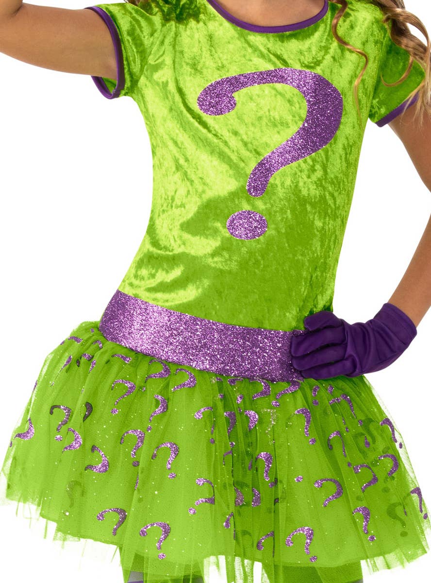 Deluxe Girls The Riddler DC Villain Costume