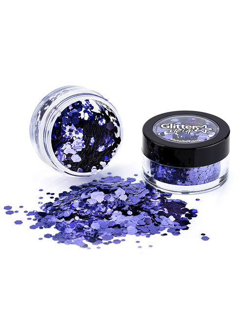 Glittler Me Up Chunky Metallic Lavender Loose Glitter Shaker - Main Image
