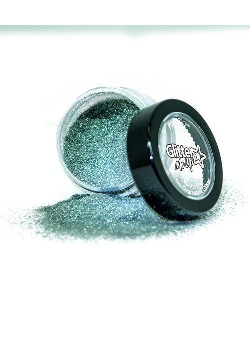 Glittler Me Up Fine Sage Green Loose Bio Degradable Glitter Pot - Main Image