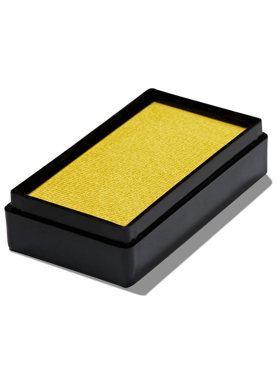 Global 20 Gram Light Yellow Face and Body Cake Makeup - Alternative Image