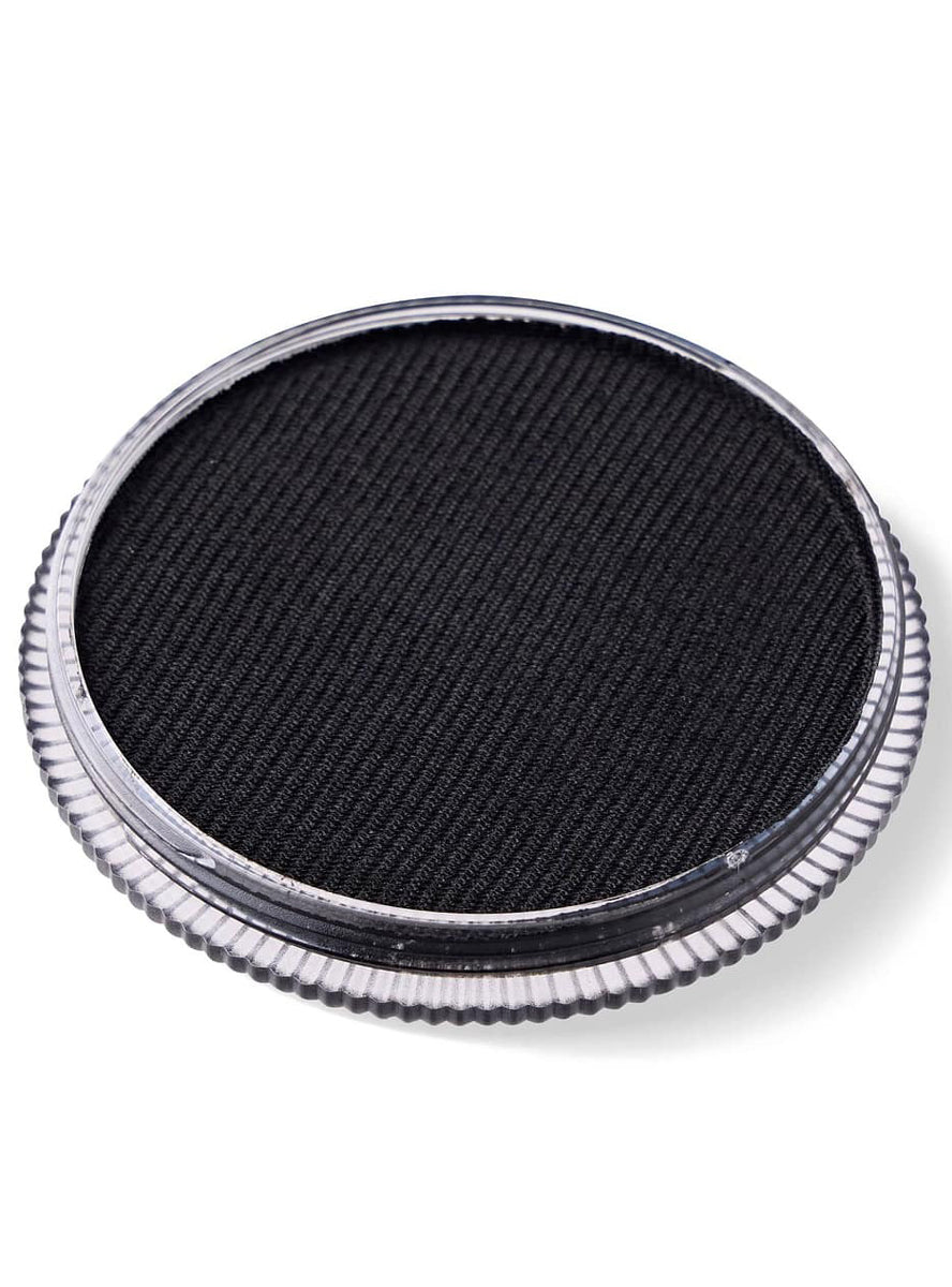 Global Blending 32 Gram Black Cake Makeup - Open Image