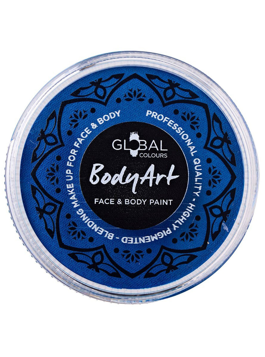 Global Blending 32 Gram Cerulean Blue Cake Makeup - Alternative Image