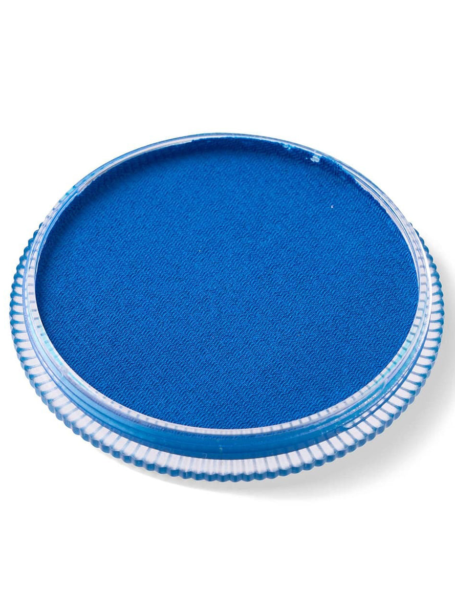 Global Blending 32 Gram Cerulean Blue Cake Makeup - Open Image