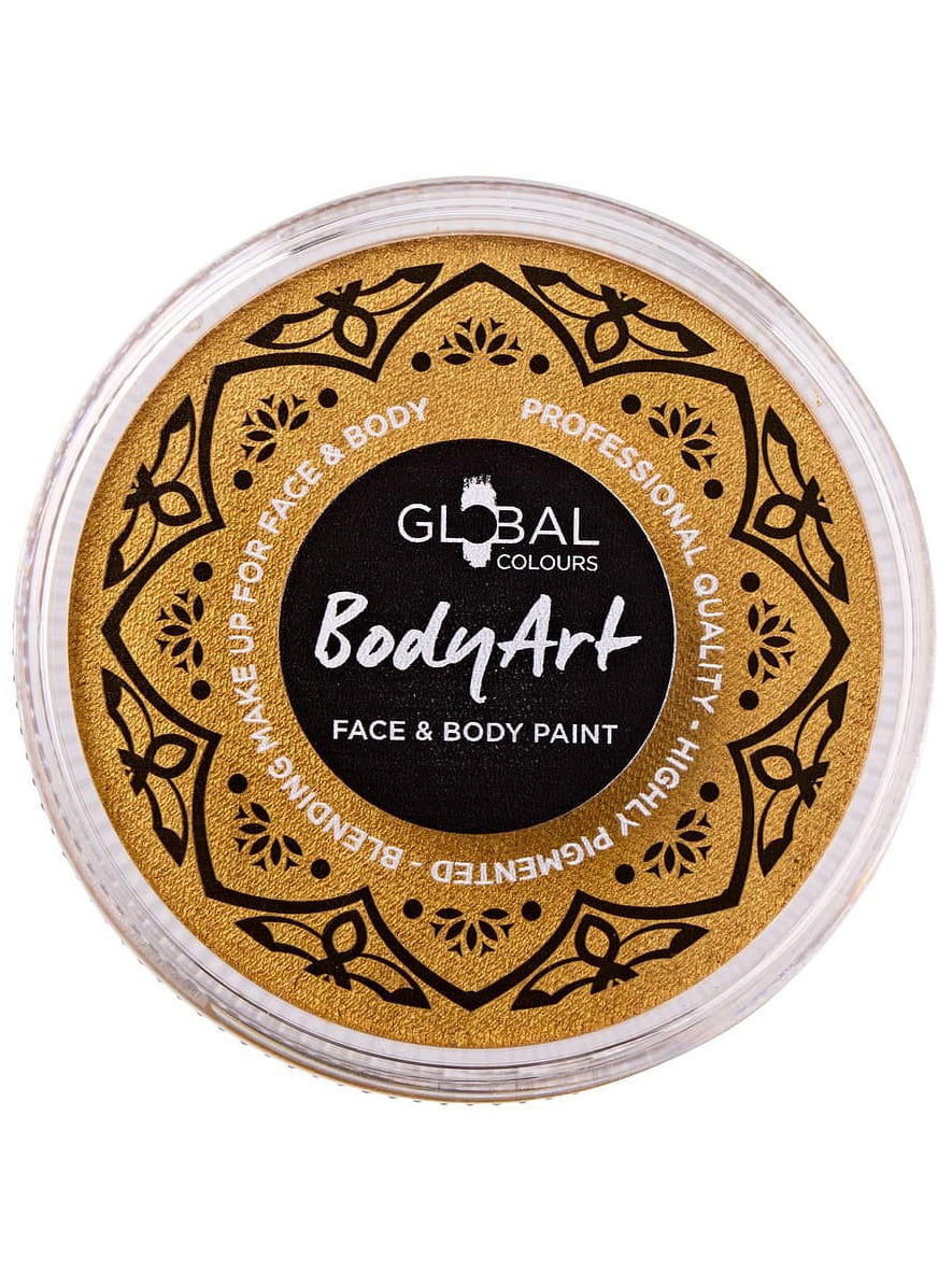 Global Blending 32 Gram Gold Cake Makeup - Alternative Image
