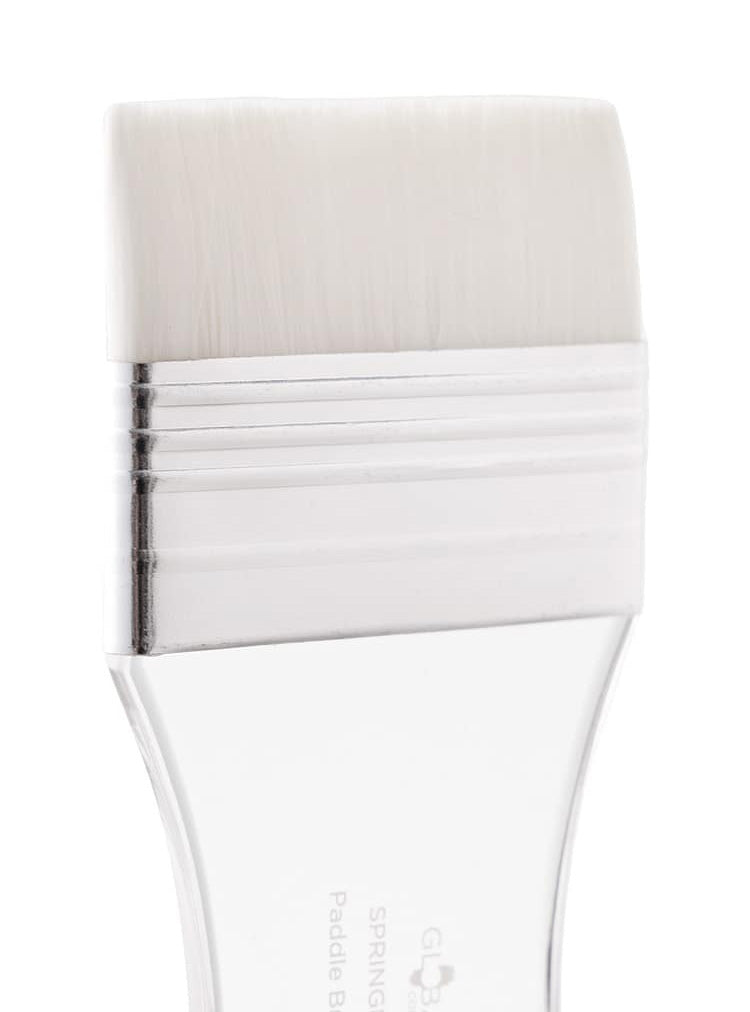 Global Colours 6.5 Inch Paddle Springback Body Art Brush - Close Image