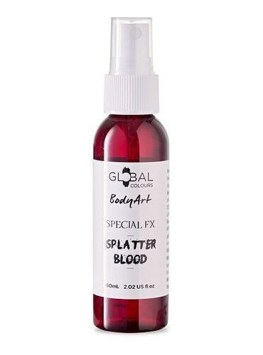 Global Colours 60ml Splatter Blood Spray Special FX - Main Image