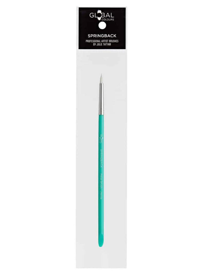 Global Colours Petite Petal Springback Facepaint Brush - Packaging Image