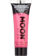 Image of Moon Glow Pink Glow In The Dark Face Paint