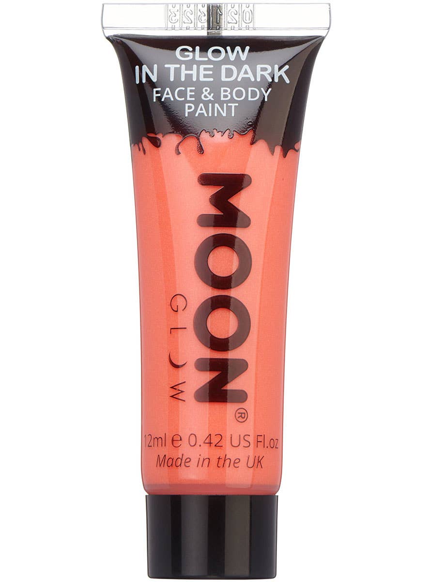 Image of Moon Glow Red Glow In The Dark Face Paint