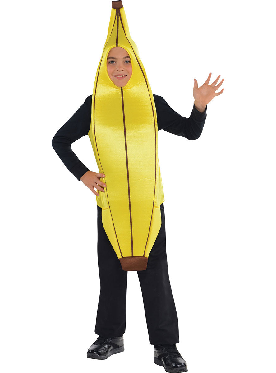 Image of Goin Bananas Kids Yellow Fruit Costume
