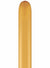 Image of Gold Single 260S Latex Modelling Balloon
