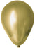 Image of Gold Chrome 10 Pack 30cm Latex Balloons