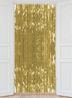 Image of Gold Foil Tassel 2m x 90cm Backdrop Decoration