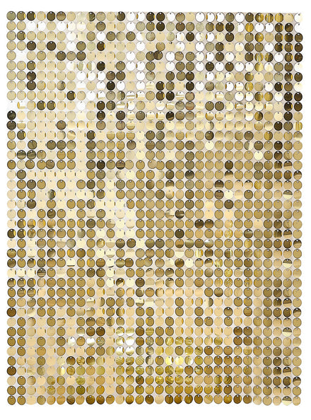 Gold Party 12 Shimmer Wall Backdrop Panels – Main Image