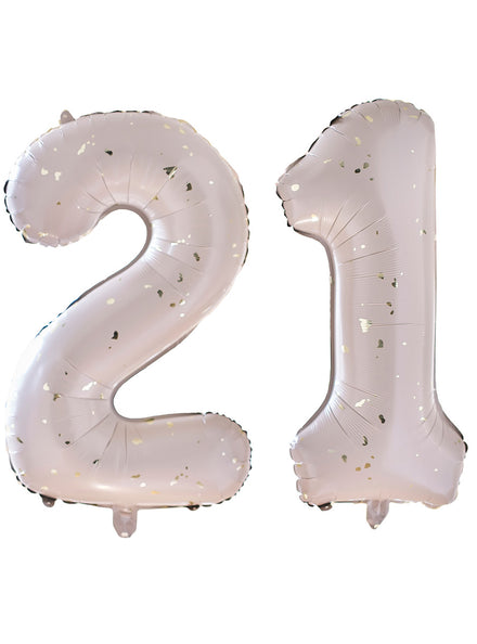 Gold Party 21st Birthday 66cm Balloon Kit – Main Image