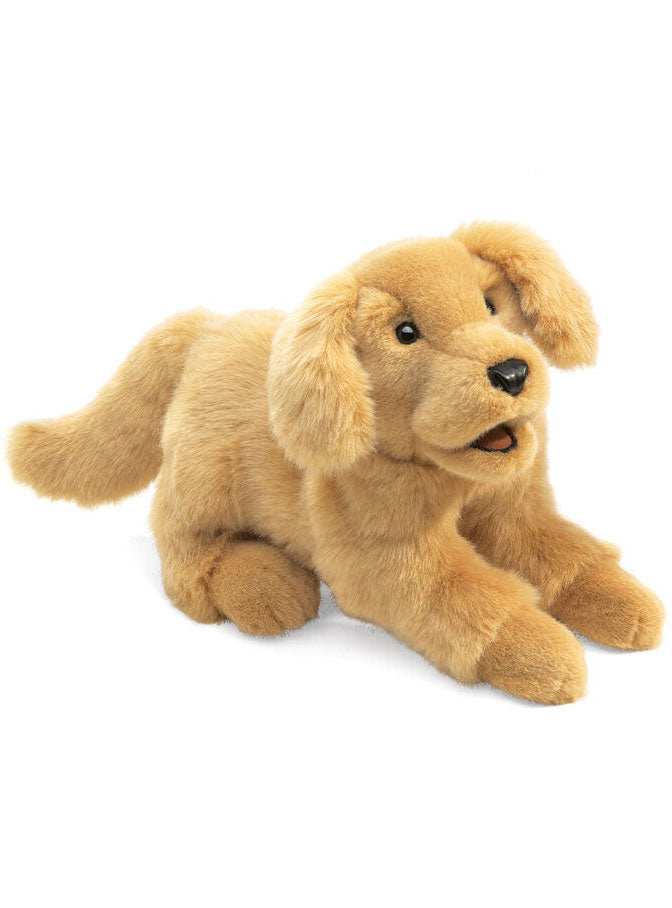 Golden Retriever Puppy Puppet - Main Image