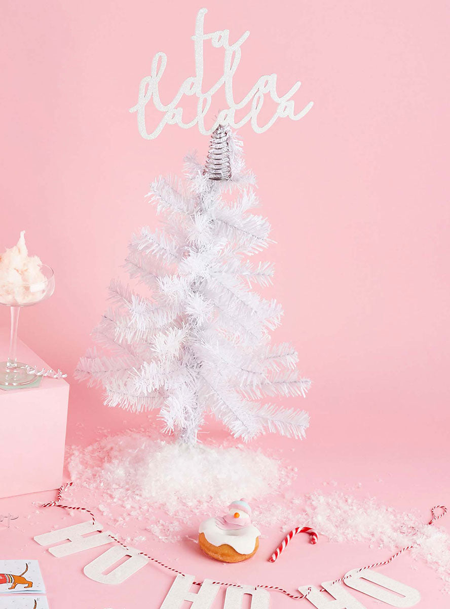 Fa Lala Lalala Christmas Tree Topper - Lifestyle Image