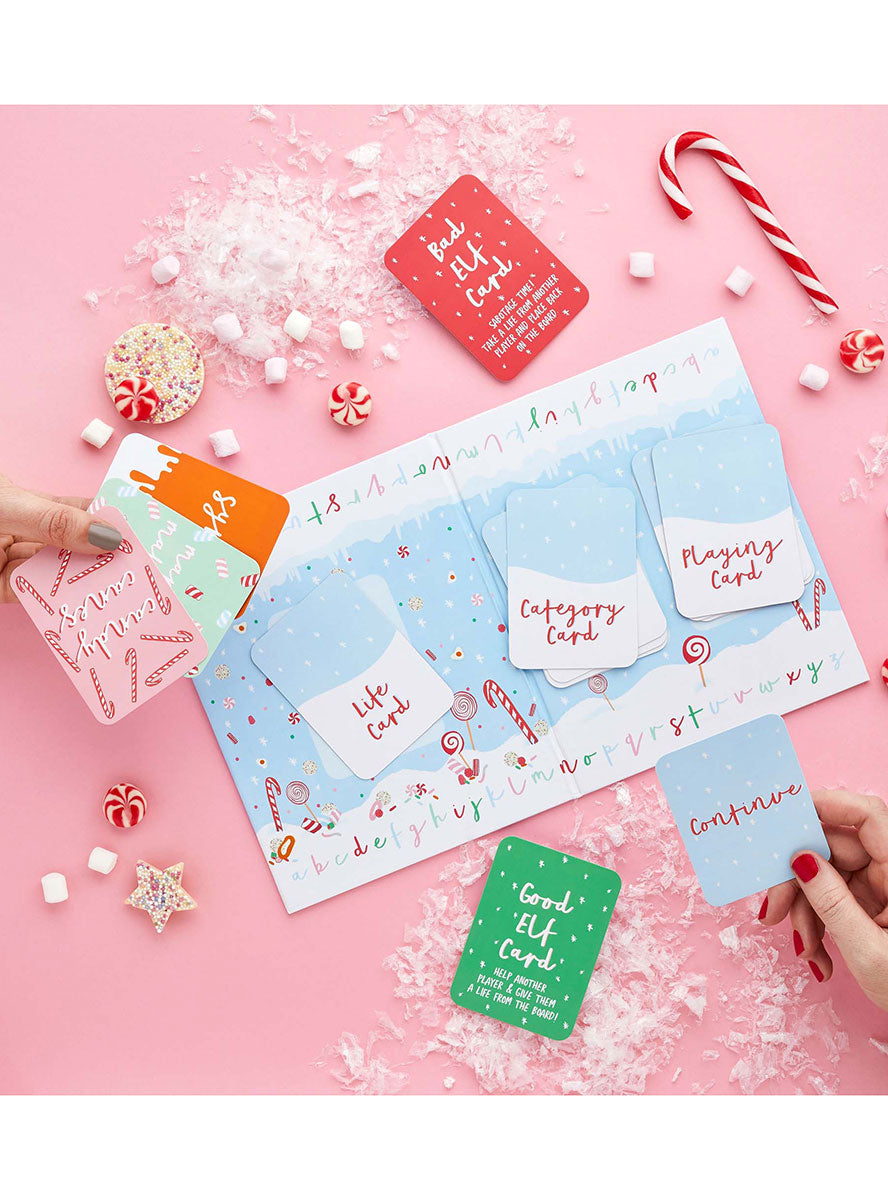 Elfabetical Christmas Board Game - Lifestyle Image