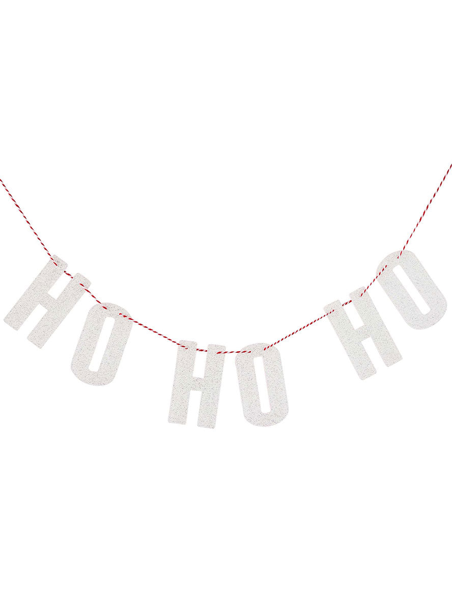 Ho Ho Ho Christmas Garland Decoration - Main Image