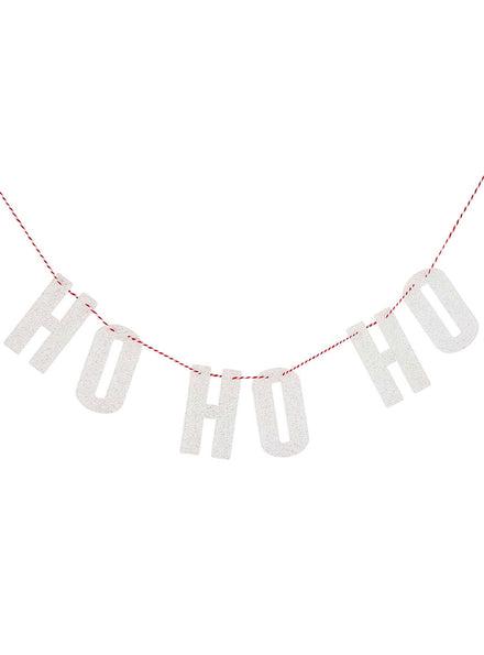 Ho Ho Ho Christmas Garland Decoration - Main Image