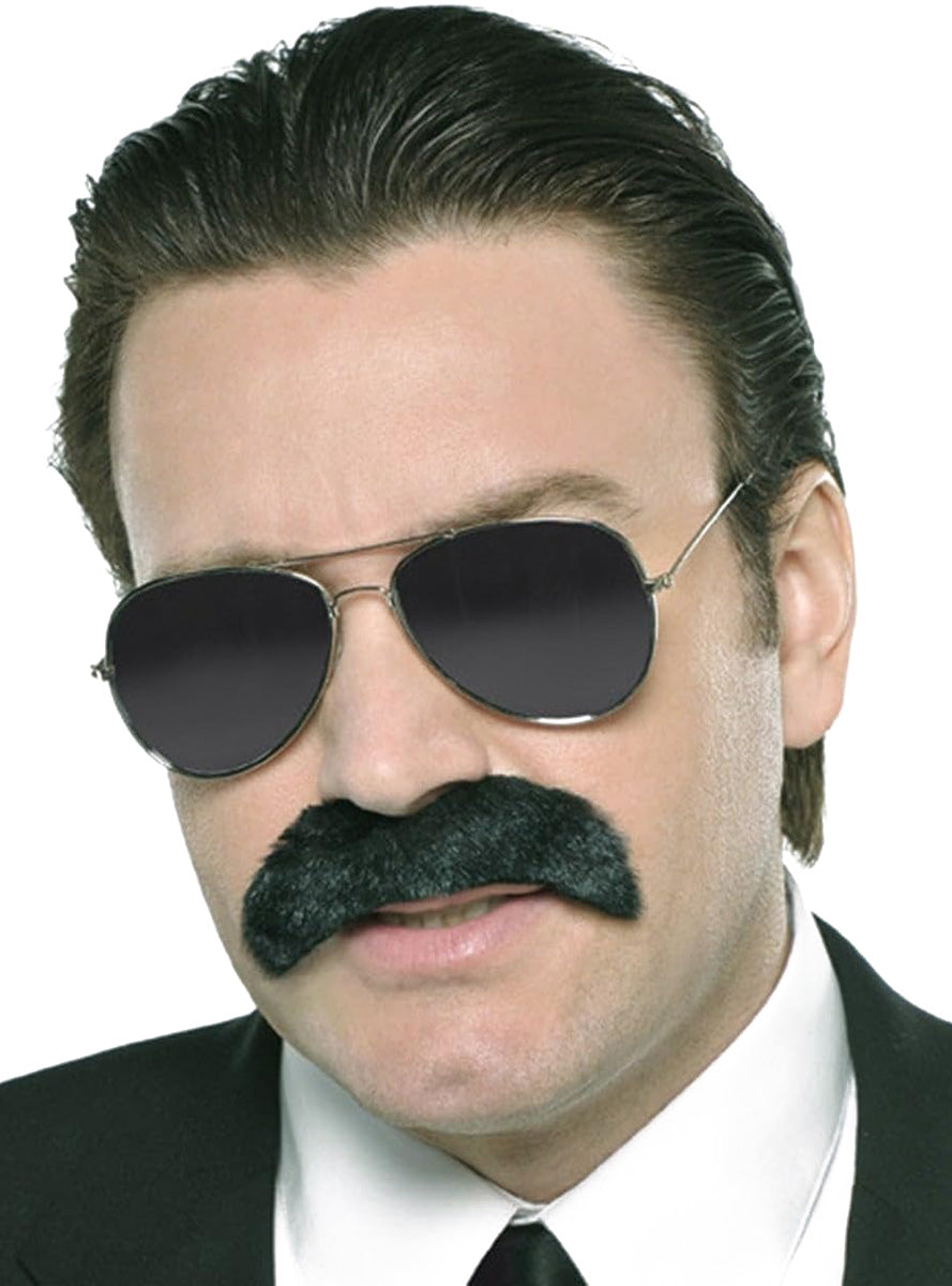 Stick on Black Moustache