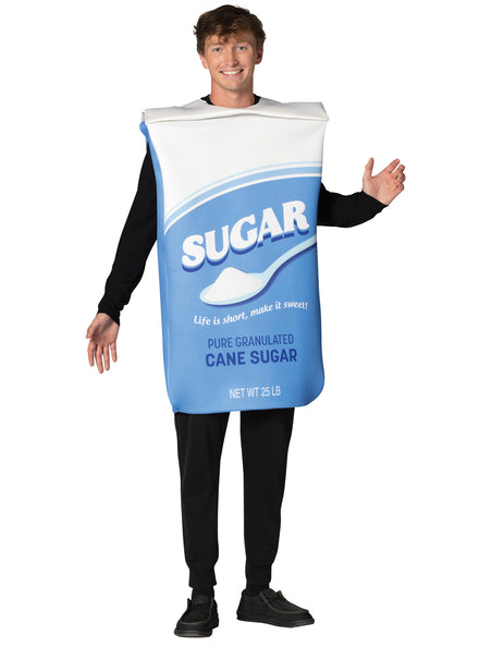 Granulated Sugar Box Novelty Adults Costume - Main Image