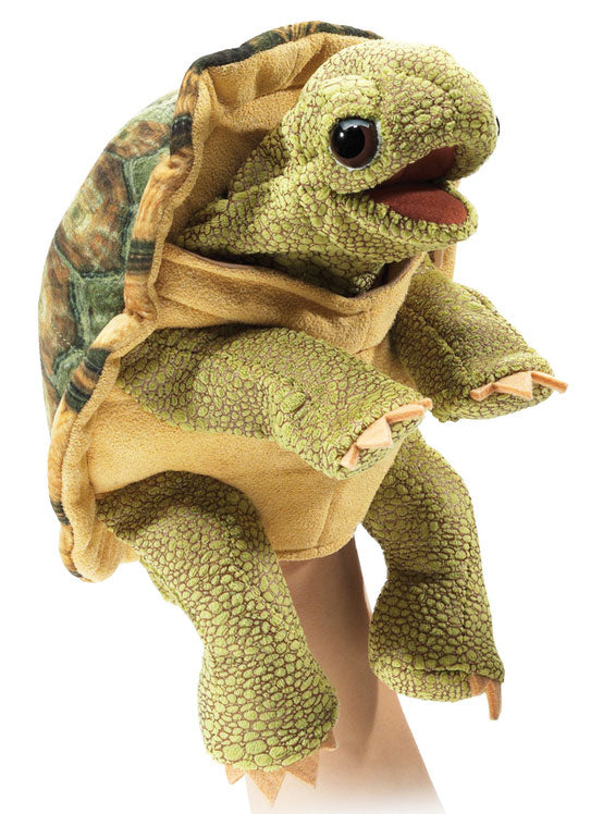 Green Tortoise Hand Puppet - Alternate Image 1