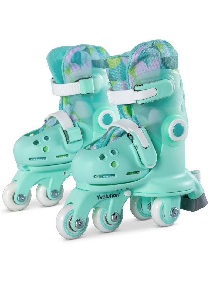 Green Twista Kids Roller Skates - Main Image