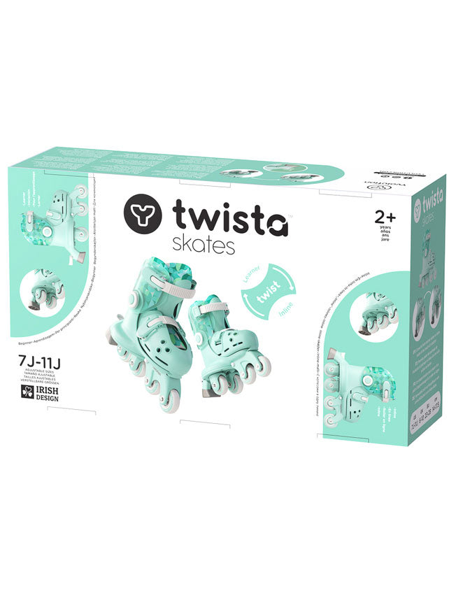 Green Twista Kids Roller Skates - Packing Image 2